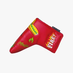 Vintage Golf Head Covers Woods PU Water Resistant Magnetic Long Neck Breathable Material Golf Club Protectors Golf Headcovers