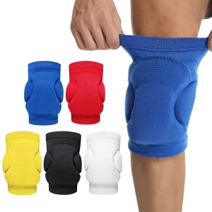 Volleyball Knee Pads Dance Roller Skating Knee Guards with Thick PU Padding for Sports Impact Professional Protection