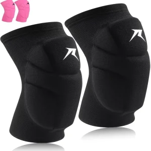 Volleyball Knee Pads Knee Compression Sleeve Support for Men Women with High Protection Pads Professional Grade Knee Pads