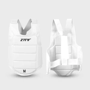 WKF Approved PU Foam Karate Chest Guard High Protection Equipment for Kids Training & Competition