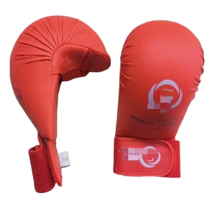 WKF Karate Protector PU Material Custom Logo Unisex XS XL Sizes Factory Custom Double Connector For Sale