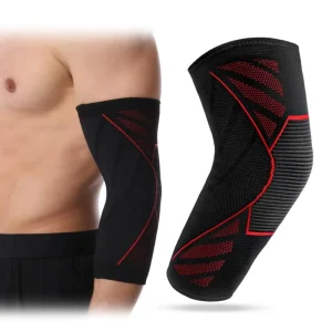 WOSWEIR Elbow Support Protector Arm Joint Set Elbow Pads for Running Basketball Volleyball Tennis Fitness Sports