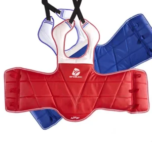 WTF Approved Reversible Chest Protectors Taekwondo Martial Arts Protective Equipment