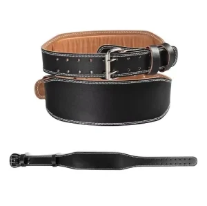 Waist Support Belt for Men Women Fitness Squat Training Lifting Weight PU Leather Protective Gear Waist Slimming All Seasons