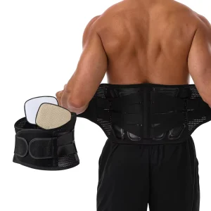 Waist Support Belt for Men Women Provides Prolonged Sitting Standing Support Lumbar Fixation Fitness for Lumbar