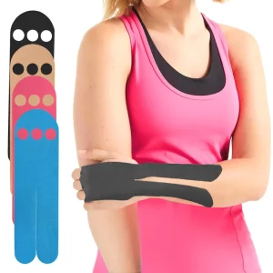 Waterproof Kinesiology Tape Elastic Athletic Tape Adhesive Sports Tape for Sports Muscle Pain Relief and Joint Support HA01959