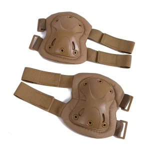 Wear Resistant Soft Sports Safety Knee and Elbow Pads with TPR EVA Foam Shock Absorption Protector