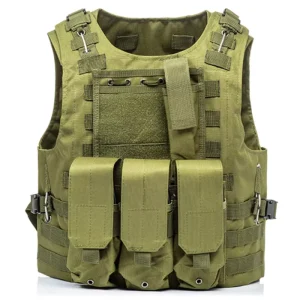 Wear resistant Equipment Molle Amphibious Chest Rig Tactical Vest with Polyester