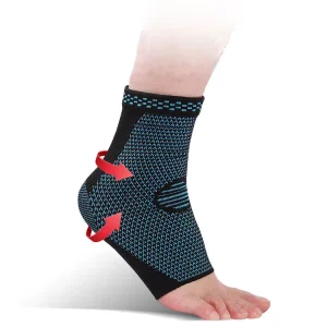 Weave Ankle Brace Sweat Wicking Brace Friendly Ankle Guard for Daily Sports Protection Running Walking Gym