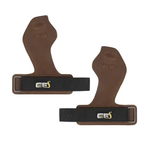 Weight Lifting Padded Grips for Deadlifting Powerlifting Weightlifting Gym With Wraps Wrist Straps Palm Protecter Pad