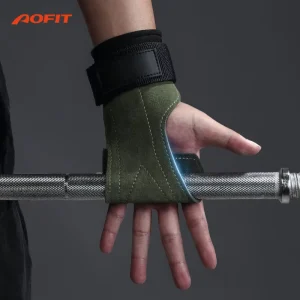 Weightlifting Gymnastics Hand Grips with Wrist Support for Cross Training Powerlifting and Pull Ups