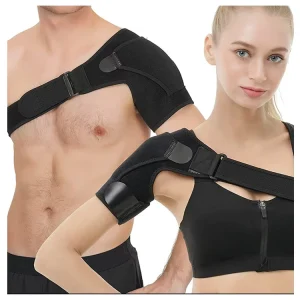 Weightlifting Sports Safety Compression Shoulder Support Adjustable Breathable Neoprene Cuff Shoulder Support Brace