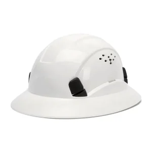 Wejump HDPE Full Brim ANSI TYPE II CLASS C Safety Helmet Working 6 Points Protective Rescue Cap Construction Hard Hat Helmet