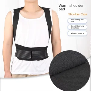 Winter Magnetic Shoulder Adjustment Waist Support Vest Flexible Hot Compress Neck Protector with Warm Belt