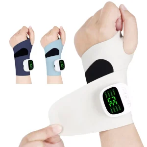 Wireless EMS Electric Smart Wrist Band Vibrating Carpal Tunnel Hand Brace Strap for Summer Use