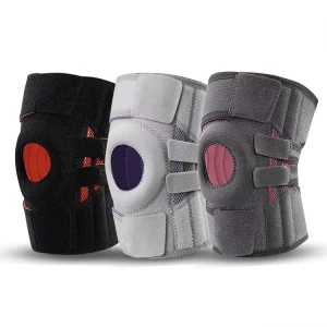 Women Men Knee Support Compression Sleeve Braces with Spandex Material Non Skid Thin Design for Preventing Meniscus Tear Pain