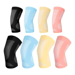 Women Sports Knee Elbow Pads Cross border Joint Protection Running Sleeve Breathable Ankle Guard Badminton Basketball Nylon