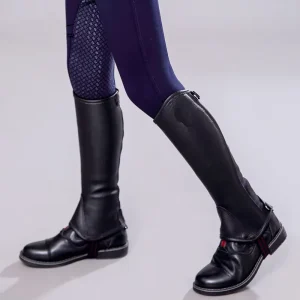 Women’s Equestrian Support Leg Covers Adult Horseback Riding Protective Gear Zipper Closure Knight-like Style Model Y-07