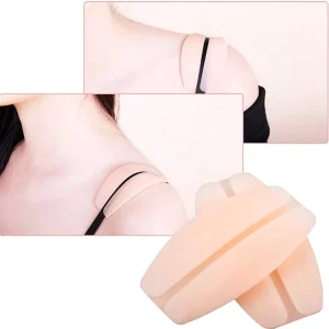 Women’s Soft Silicone Bra Strap Cushions Holder Non-slip Shoulder Protectors Pads