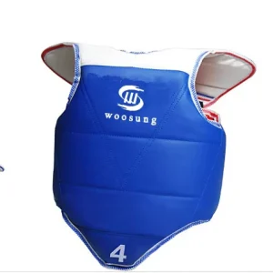 Woosung Taekwondo Chest Guard Polyester Boxing Training Chest Guard Body