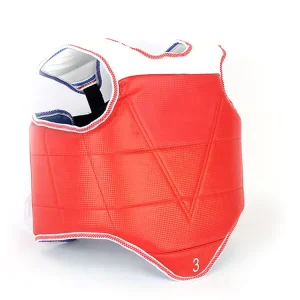 World Martial Arts Kickboxing Custom logo Taekwondo Judo Training Equipment Chest Guard Body Protector Sports Protective Gear