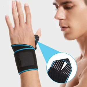 Wrapped Wrist Guard Running Basketball Internal Anti Slip Protection Adjustable Wrist Elasticity Colorful Wrist Guard