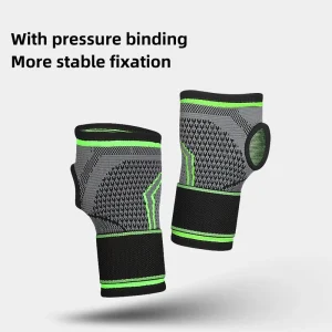 Wrist Brace Breathable Wrist Wrap Strap Hand Compression Sleeves Support for Fitness Weightlifting for Sports
