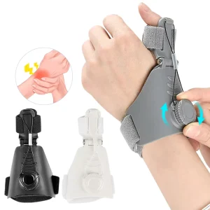 Wrist Brace Knob Adjustment Traction Tendon Sheath for Mother Hand Mouse Hand Adjustable Thumb Sheath Polypropylene Unisex Wrist