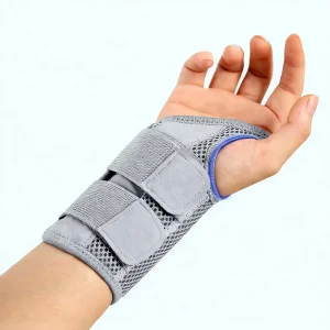 Wrist Brace for Adult Right Hand with Optimized Protection, Skateboarding, Custom Padding, Dual Splints, Triple Straps, Hook Loop Closure