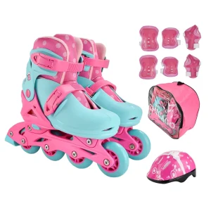 Wrist Elbow Knee Pads Skateboard Skate Shoes Helmets Protective Gear Combo Kids Adult Professional Inline Roller Skates Combo