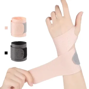 Wrist Guard Band Brace Support Carpal Pain Wraps Bandage Protect Sweatband for Gym Fitness Basketball Tennis