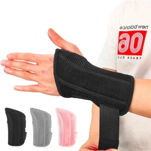 Wrist Strap Compression Support and Brace for Sprain Fracture Fixation and Carpal Tunnel