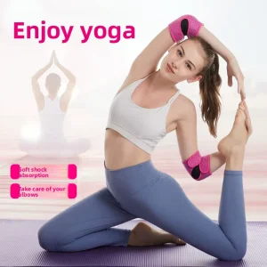 Yoga Elbow Pads EVA Thickened Anti Fall Protective Elbow for Outdoor Sports Fitness & Plank Support Elbow Guard