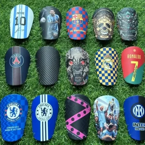 Youth Mini Waterproof Soccer Shin Guards with Custom Logo Espinilleras De Futbol Protective Football Gear