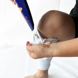 Youth Soccer Leg Warmers Compression Sleeves with Pocket 100% Polyester Spandex Nylon Breathable Eco-Friendly Bottom Logo