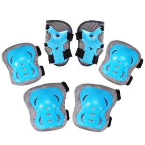 Youth Sports Protective Gear Set Roller Skate Cycling BMX Bike Inline Skating Scooter Riding Featuring Knee Elbow Pads Kids