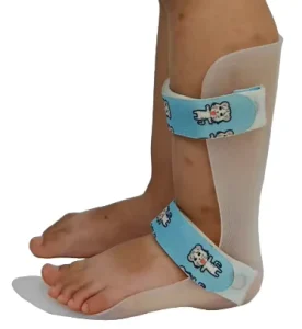 ZhenShan AO L1 Kids Drop Foot Brace Ankle Foot Orthosis (Pediatric AFO) with Breathable Sterilization Support for Children