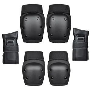 Custom Skateboard Protection Gear Sets Pad Knee Elbow Wrist Guard Roller Skates Scooter Sports Protection Gear Kit Set