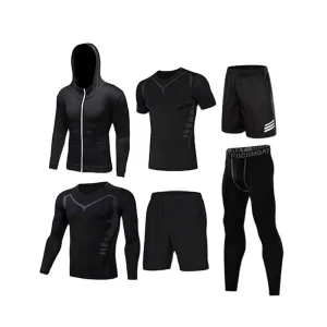 Factory Customized Popular Mens Fitness Compression Clothing Professional Protection Mens Tights Mens Sports Tights