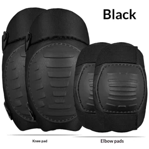 High Wear-Resistant Anti-Collision Knee Pads Full-Wrap Protection for Outdoor Cycling Hiking Industrial Use
